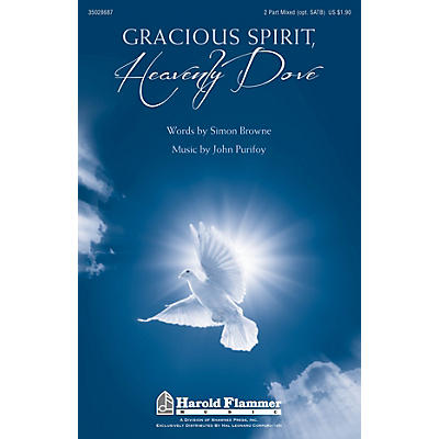 Shawnee Press Gracious Spirit, Heavenly Dove SATB/2PT MIXED composed by John Purifoy