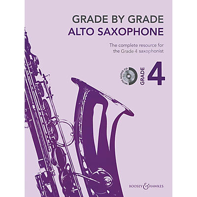 Boosey and Hawkes Grade by Grade - Alto Saxophone (Grade 4) Boosey & Hawkes Chamber Music Series Book with CD