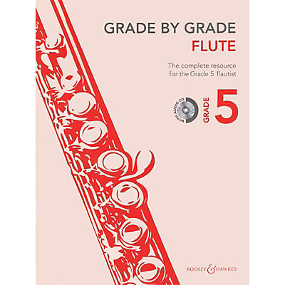 Boosey and Hawkes Grade by Grade - Flute (Grade 5) Boosey & Hawkes Chamber Music Series Softcover with CD