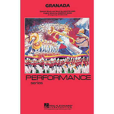 Hal Leonard Granada Marching Band Level 3-4 Arranged by Jay Bocook