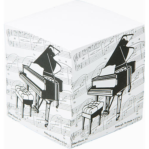 Grand Piano Memo Cube