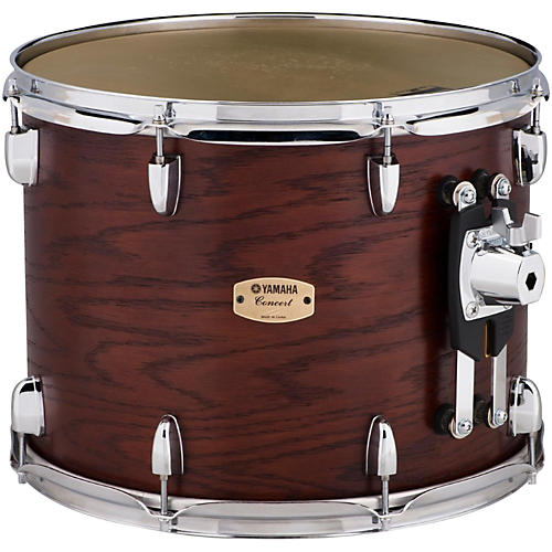 Yamaha Grand Series Double Headed Concert Tom 15 x 11.5 in. Darkwood stain finish
