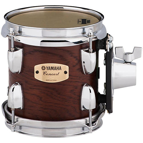 Yamaha Grand Series Double Headed Concert Tom 6 x 6-1/2 in. Darkwood stain finish