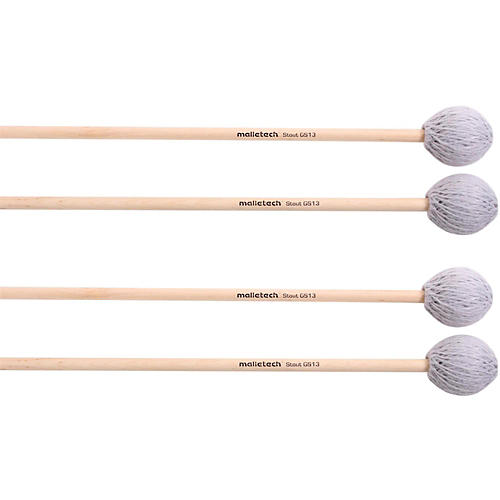 Grand Soloist Marimba Mallets Set of 4 (2 Matched Pairs)