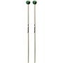 Balter Mallets Grandioso Series Birch Handle Marimba Mallets Medium Round Light Green Rubber