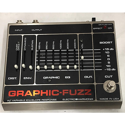 Graphic Fuzz Effect Pedal