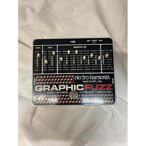 Electro-Harmonix Graphic Fuzz Effect Pedal