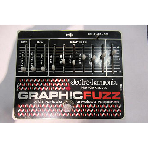 Electro-Harmonix Graphic Fuzz XO Fuzz Effect Pedal