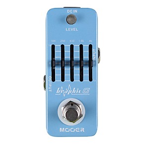 Mooer Graphic G Guitar Equalizer Effects Pedal | Musician's Friend