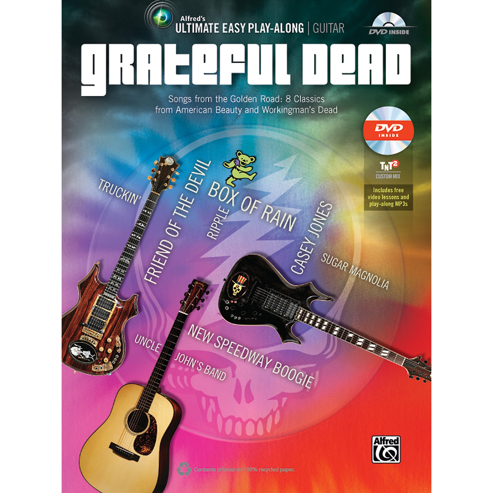 Alfred Grateful Dead Ultimate Easy Guitar PlayAlong Book & DVD