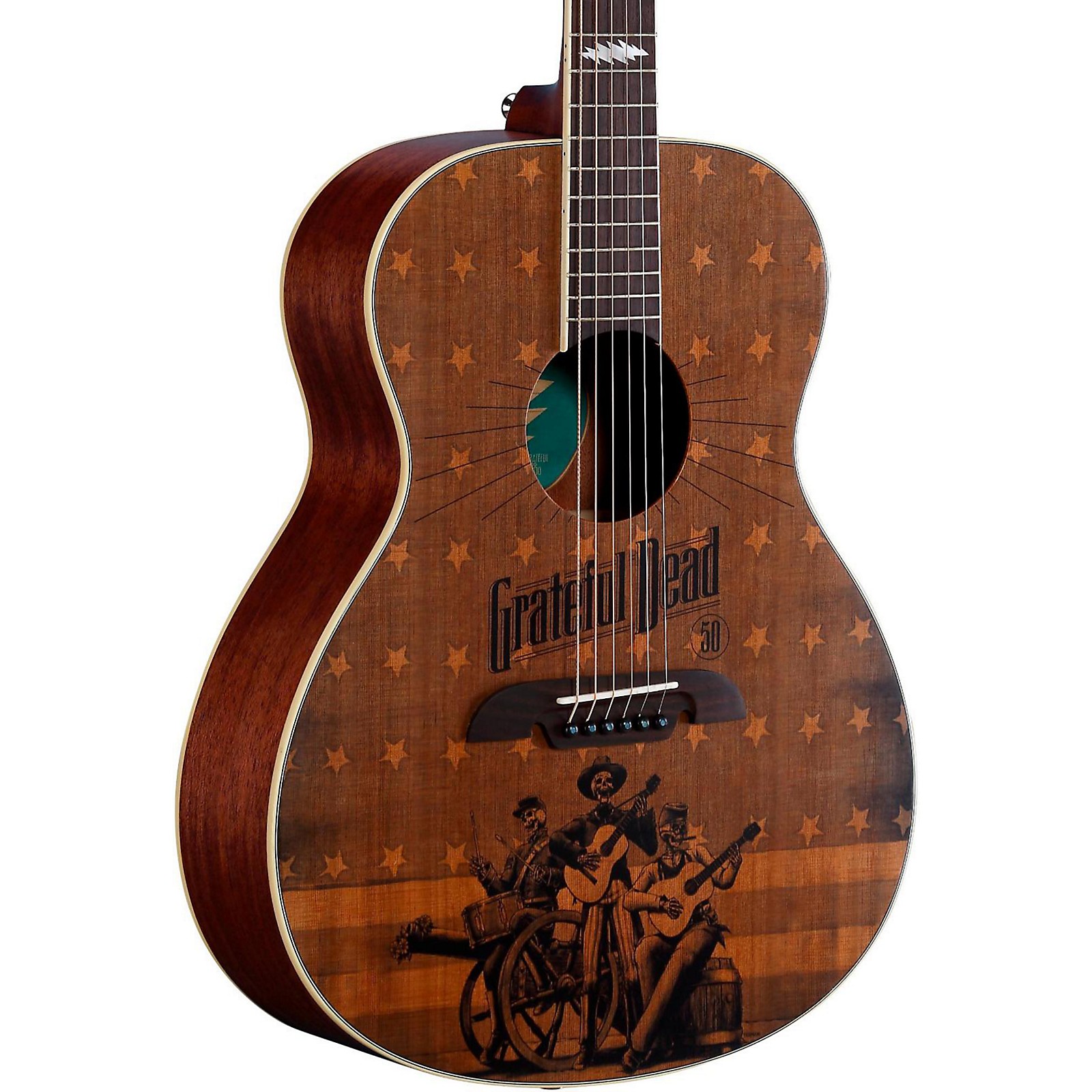 Alvarez Grateful Dead 50th Anniversary Acoustic Guitar Musician's Friend