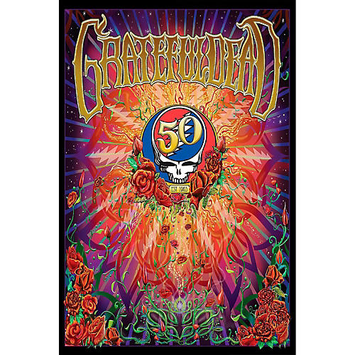Grateful Dead 50th Anniversary Wall Poster
