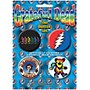C&D Visionary Grateful Dead Button 4-Button Set