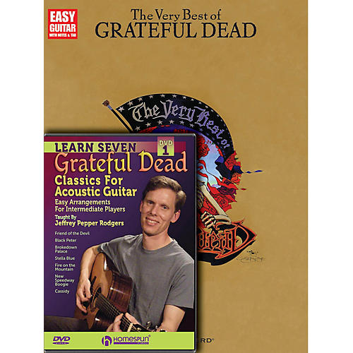 Grateful Dead Guitar Pack Homespun Tapes Series Softcover with DVD Performed by Grateful Dead