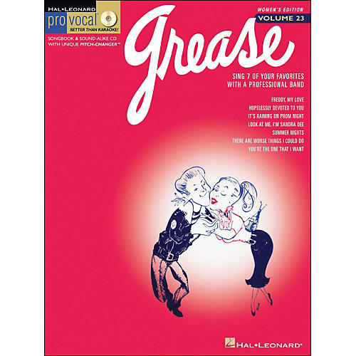 Hal Leonard Grease - Pro Vocal Series Women's Edition Volume 23 Book/CD