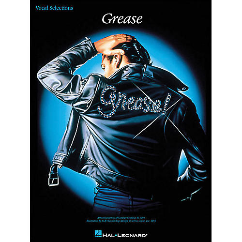 Hal Leonard Grease arranged for piano, vocal, and guitar (P/V/G)