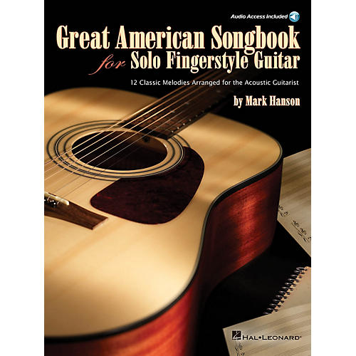 Great American Songbook for Solo Fingerstyle Guitar Guitar Solo Series Book/Audio Online
