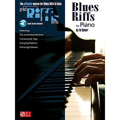 Cherry Lane Great Blues Riffs For Piano Book/CD