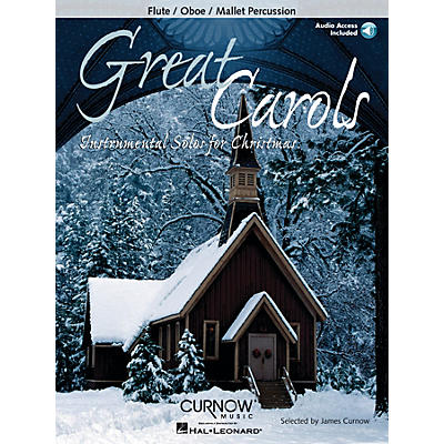 Curnow Music Great Carols (Flute/Oboe/Mallet Percussion - Grade 3-4) Concert Band Level 3-4
