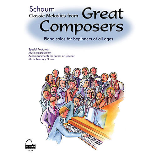 SCHAUM Great Composers Educational Piano Series Softcover