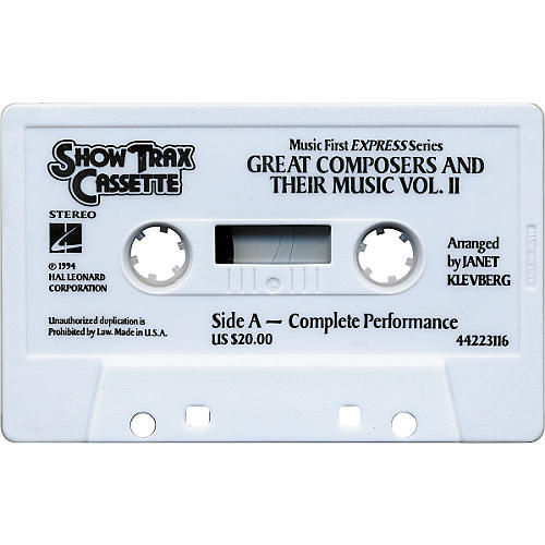 Great Composers and Music Vol 2 Cassette