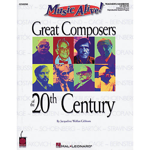 Great Composers of the 20th Century (Book/CD)