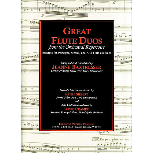 Great Flute Duos From The Orchestral Repertoire Book