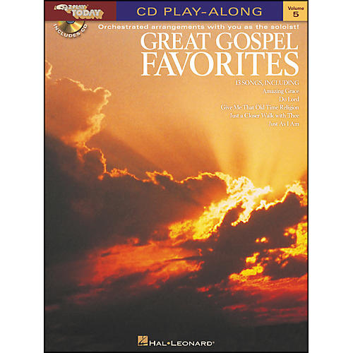 Great Gospel Favorites E-Z Play Today CD Play Along Volume 5