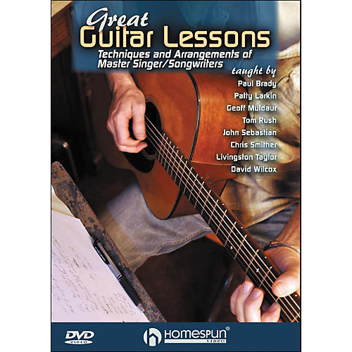Great Guitar Lessons: Techniques And Arrangements Of Master Singer / Songwriters DVD