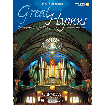 Curnow Music Great Hymns (Eb Alto Saxophone - Grade 3-4) Concert Band Level 3-4