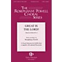 Gentry Publications Great Is the Lord SATB DV A Cappella composed by Rosephanye Powell