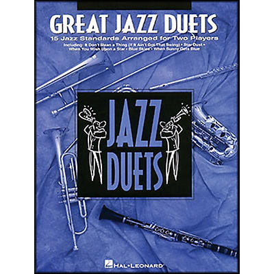 Hal Leonard Great Jazz Duets for Alto Sax