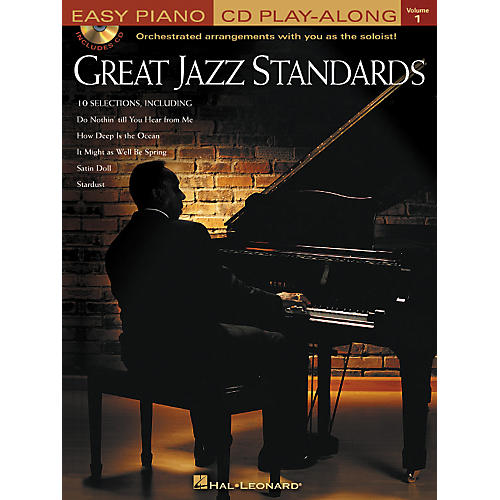Great Jazz Standards - Easy Piano CD Play-Along Volume 1 Book/CD