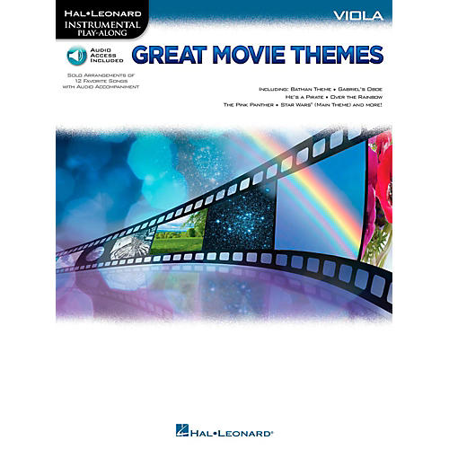 Great Movie Themes For Viola - Instrumental Play-Along (Book/Online Audio)