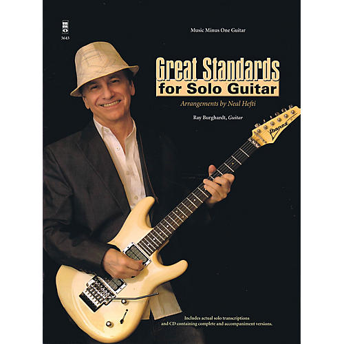Great Standards for Solo Guitar Music Minus One Series Softcover with CD