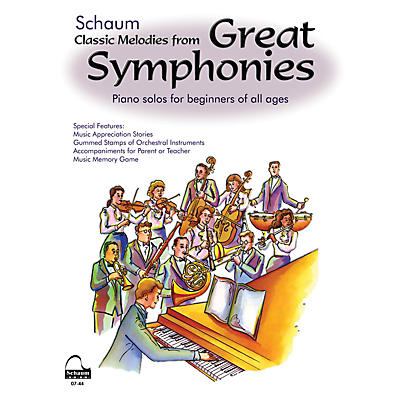SCHAUM Great Symphonies (rev) Educational Piano Series Softcover