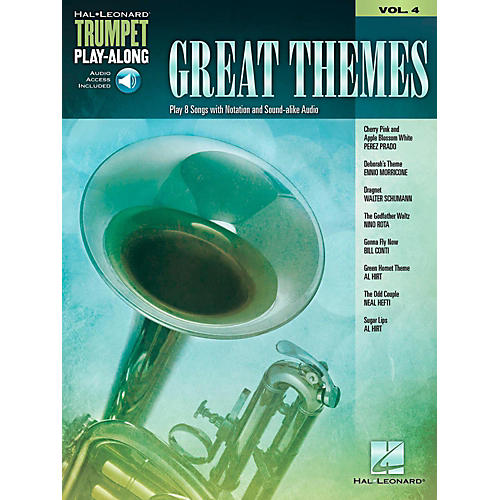 Hal Leonard Great Themes - Trumpet Play-Along Vol. 4 (Book/Audio Online)