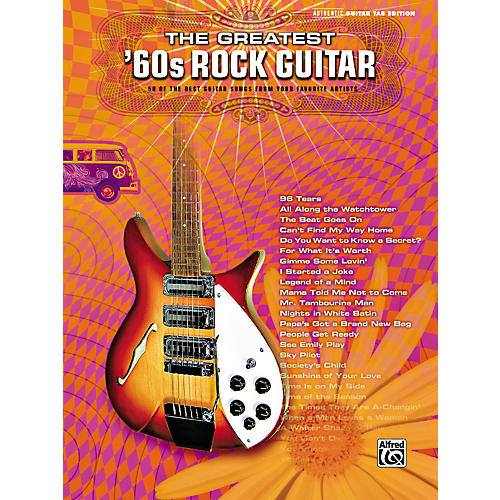 Greatest '60s Rock Guitar Tab Songbook