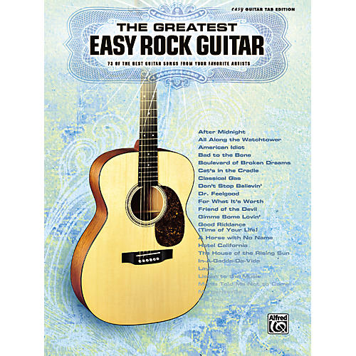 Greatest Easy Rock Guitar Tab Songbook