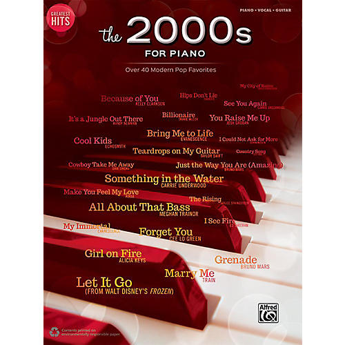 Greatest Hits: The 2000s for Piano - Piano/Vocal/Guitar Songbook