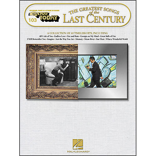 Greatest Songs Of The Last Century E-Z Play 103