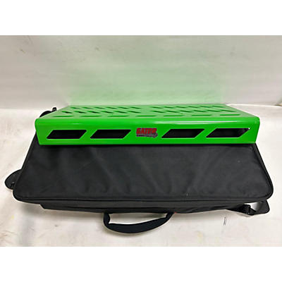 Gator Green Aluminum Pedalboard Pedal Board