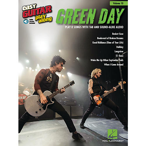 Green Day (Easy Guitar Play-Along Volume 10) Easy Guitar Play-Along Series Softcover with CD by Green Day
