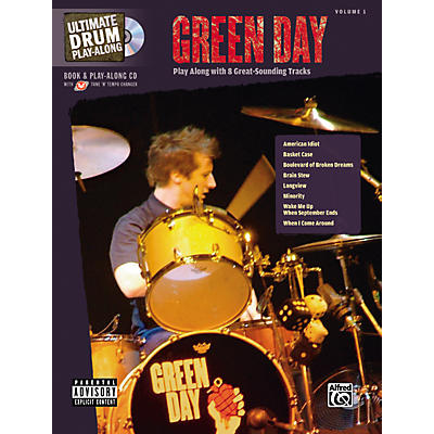 Alfred Green Day Ultimate Drum Book and Play-Along CD