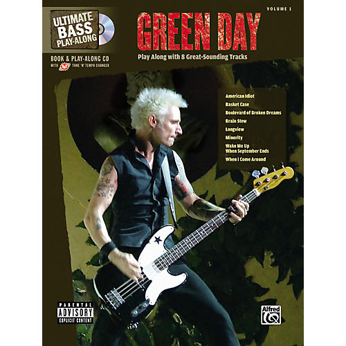 Green Day Ultimate Play-Along Bass Guitar Tab Songbook with Enhanced CD