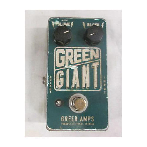 Greer Amplification Green Giant Effect Pedal