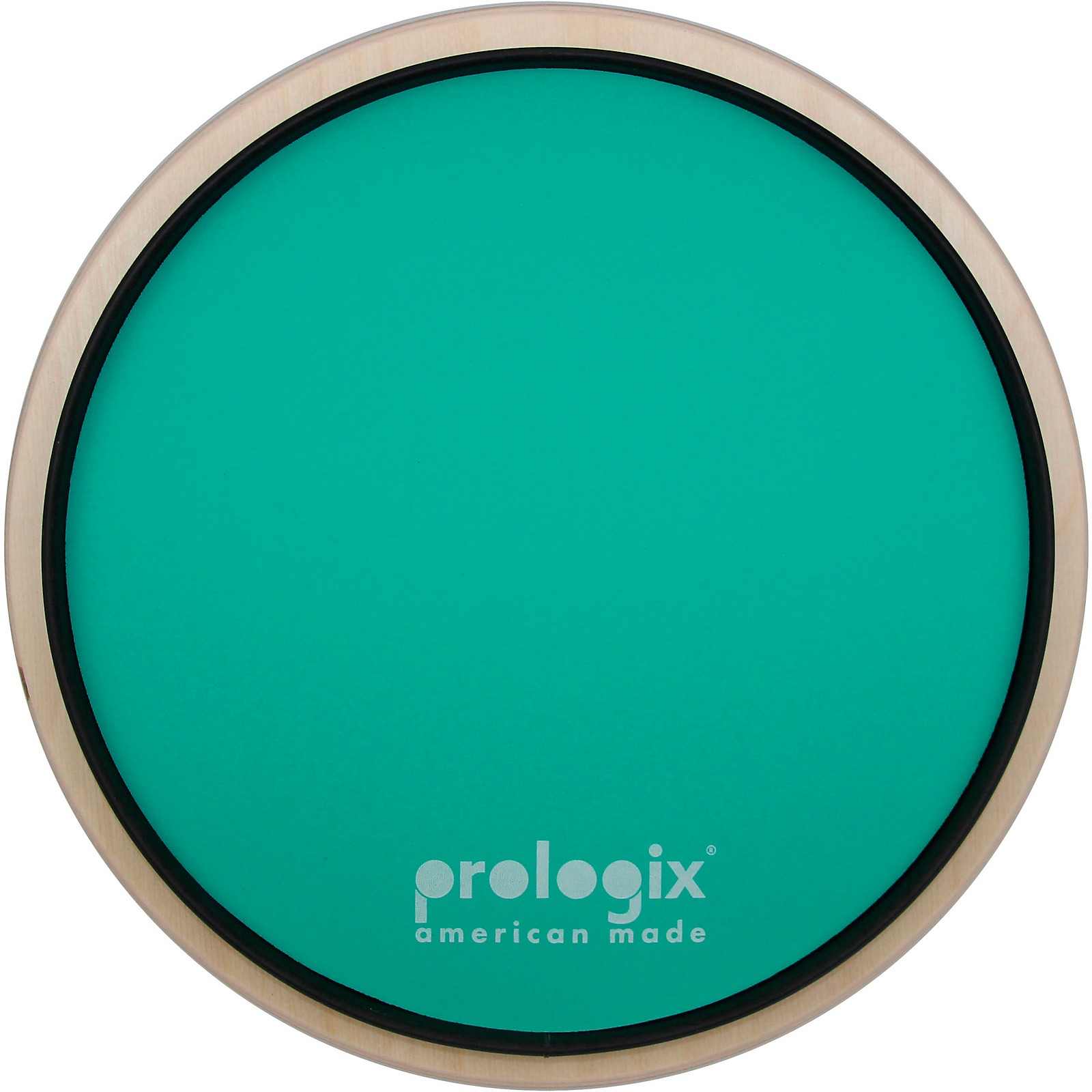 ProLogix Percussion Green Logix Practice Pad With Rim 10 in. Musician
