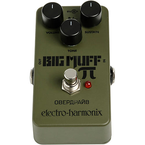 Electro-Harmonix Green Russian Big Muff Distortion and Sustainer Effects Pedal Condition 2 - Blemished  197881209384