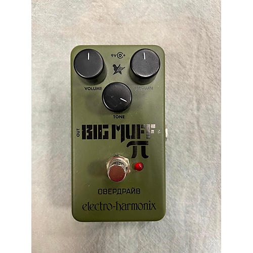 Electro-Harmonix Green Russian Big Muff Pi Fuzz Effect Pedal