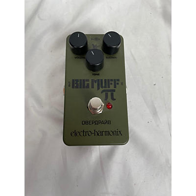 Electro-Harmonix Green Russian Big Muff Pi Fuzz Effect Pedal